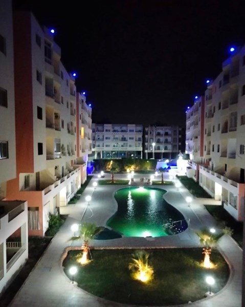 Просторная квартира в комплексе с бассейном, 2 спальни в районе Интерконтиненталь, Хургада