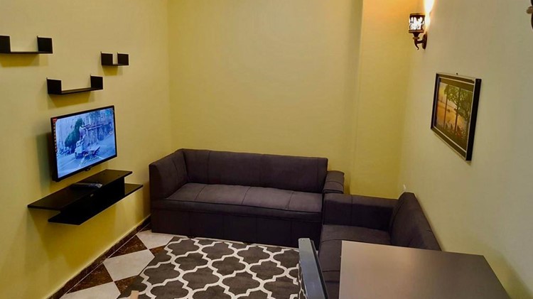 Уютная, односпальная квартира с новой, современной мебелью в Хургаде, район отеля Бейрут 