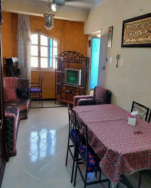 Cozy 2 bedrooms apartment in Mubarak 5, Hurghada. No maintenance fees!