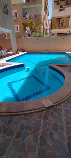 Modern apartment 1bd, compound Farida Palace,private pool,green contract 
