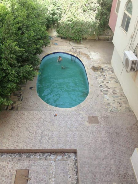 Cozy apartment 2 bd, El-kawther, behind metro market, empty,green contract, private pool