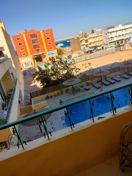 Sea view apartment in Hurghada. Modern furnished 1BD apartment in Luxury compound Andreas in Hadoba
