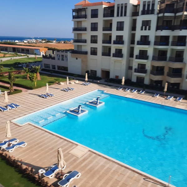Samra bay apartment with aqua park, heating pool and beach. Hot offer