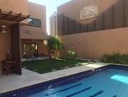 Villa with private garden, pool, jakuzzy, garage, SPA, green contract Magawish. Furnished equipped