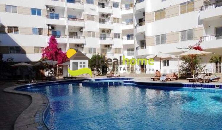 Lotos compound with pool. Furnished and equipment  apartment in Hurghada near the sea