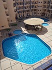 Tiba Resort Hurghada compound with pool near the sea. Furnished pool view studio for sale
