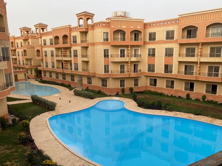 Huge, 103 sq.m, one bedroom apartment in apart-hotel Red Ruby Hurghada Al Ahyaa. Near the sea 