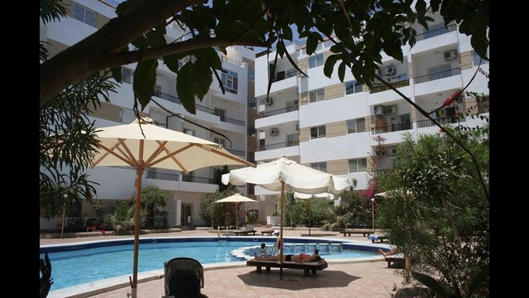 One bedroom apartment Lotos Compound with pool near the sea. Kauser near Mac Donalds