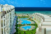 Möbliertes und ausgestattetes 1BD-Apartment im 5-Sterne-Hotel Gravity Sahl Hasheesh in erster Meeres