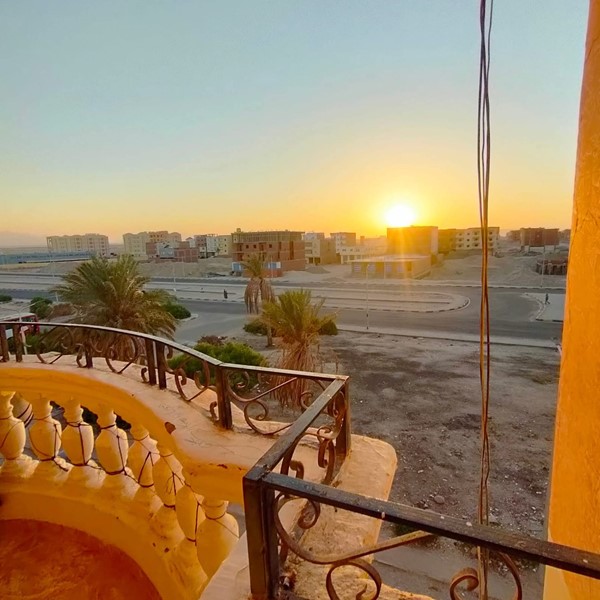 Wohnung mit weitem Meerblick zum Verkauf in Hurghada, Mubarak 11. Preiswerte 2BD Wohnung 