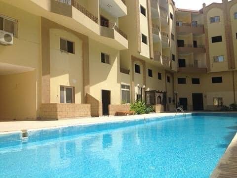 Hot offer! Spacious studio in SKY2 compound, Al Ahyaa, Hurghada. Private pool, across the sea! 