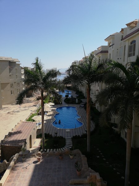Apartment in Andalouse Sahl Hasheesh. Sea view, furnished 1BD apartment with private beach and pools