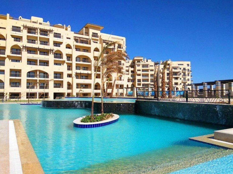 Elite property in Hurghada. High quality finishing 1 bedroom apartment at Aldau Heights, Hurghada 