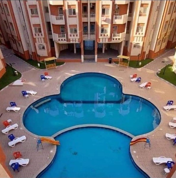 Hot offer! Spacious 2BD apartment in Hurghada, Al Ahyaa. Complex with hotel facilities near the sea 
