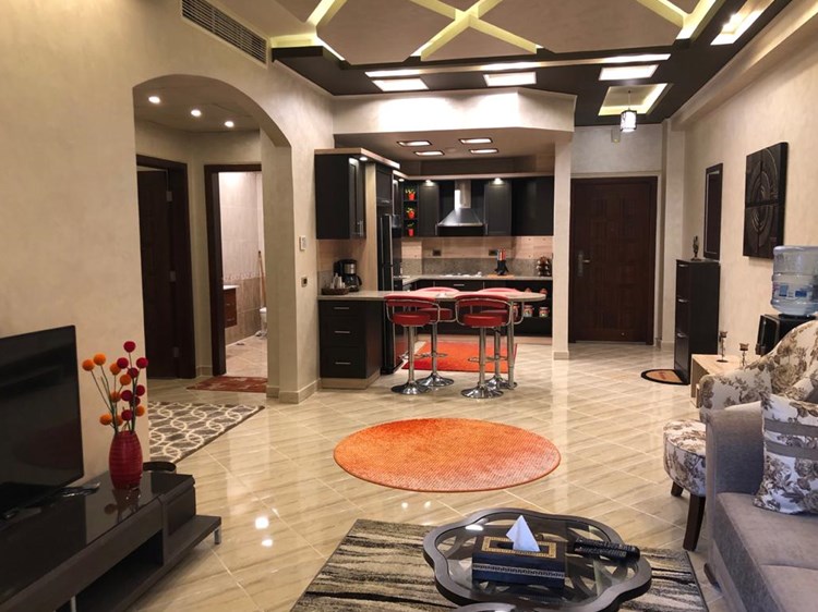El Andalus Sahl Hasheesh Luxus Apartment mit 2 Schlafzimmern und Meerblick und Privatstrand