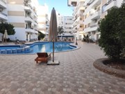 Studio in compound Lotos with private pool and garden,5 minutes from the public beach 