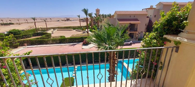 Studio  with private beach and pool,complex Veranda Sahl Hasheesh, without furniture 