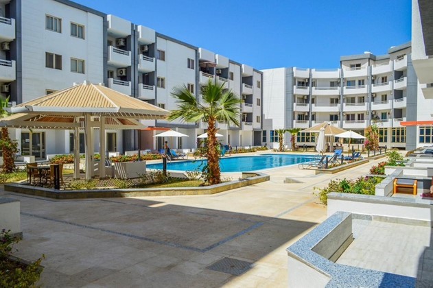 Heißes Angebot! Sky El Gandoul Resort Hurghada. Modernes möbliertes Studio zum Verkauf direkt am Str