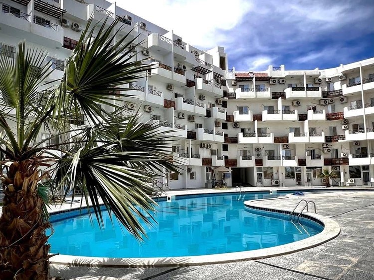 Wunderschönes Studio mit Poolblick im Apart-Hotel Tiba View Hurghada / Ohne Wartungsgebühren 