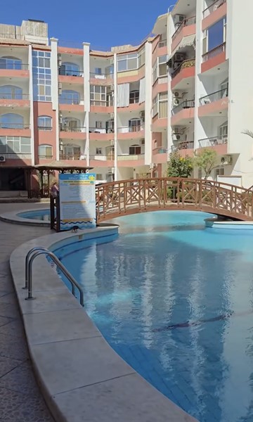Desert Pearl Hurghada | Furnished & equipped one bedroom apartment fir sale in Hurghada, Old Kawther