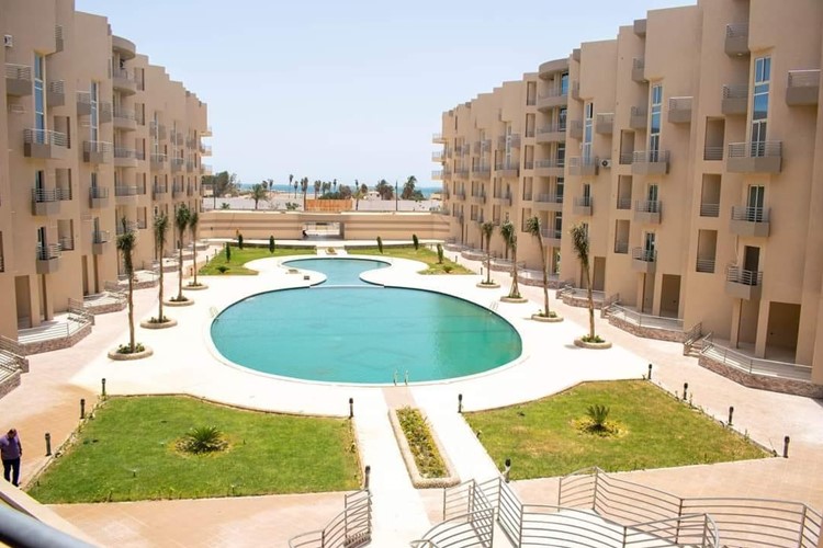 Princess Resort Hurghada.Furnished studio in the project with private beach in Mamsha. No annual fee