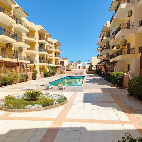 One bedroom apartment in Hurghada in SKY2 project Al Ahyaa. Pool, near the sea