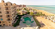 Side sea view 1BD apartment in Turtles Beach Hurghada with price less than developer. Instalment 2Y!