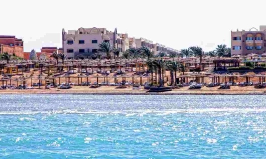 Меблированная односпальная квартира в отеле на первой линии в отеле Эль Карма Бич Хургада. 