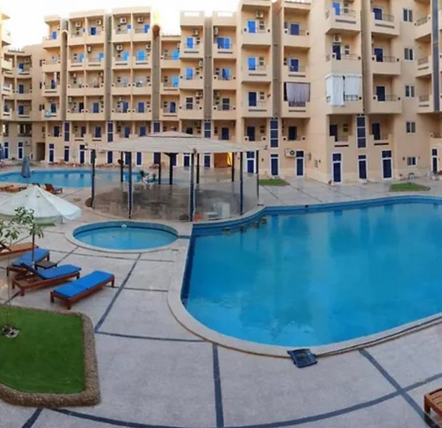 Tiba Resort Hurghada. Modern furnished & equipped, pool view studio for sale in Tiba Resort