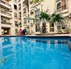 Furnished & equipped 1BD apartment for sale in Hurghada, Cleopatra compound with pool | Front of sea