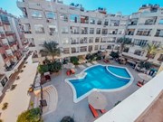 Spacious 125m, 2 Bedroom Apartment With Private Roof 100m, in Hurghada Compound Solider With Pool 