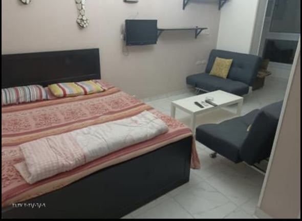 Furnished studio for sale in Desert Pearl Hurghada | Private pool | Near the sea