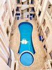 Side Sea View Studio Apartment in Hurghada Complex with Pool – 24 m², Furnished, Near Sea – Al Ahyaa