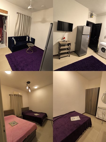 Möblierte 1-Zimmer-Wohnung zum Verkauf in Hurghada gegenüber dem Roma Hotel | Grüner Vertrag