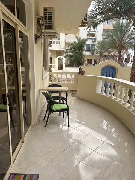 Modern furnished 2BD apartment in Hurghada, end of Mamsha Promenade. Pool. Near the sea! 