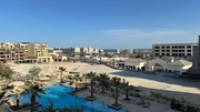 Sea & pool view studio in AlDau Heights Hurghada – Elite project with pools | Furnished | Near sea 