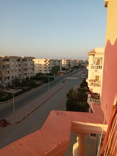 Unfurnished 2BD apartment for sale in Hurghada, Al Ahyaa district, Mubarak 13. No maintenance fees