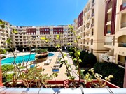 With amazing pool view, modern furnished studio for sale in Florenza Khamsin Hurghada. No annual fee