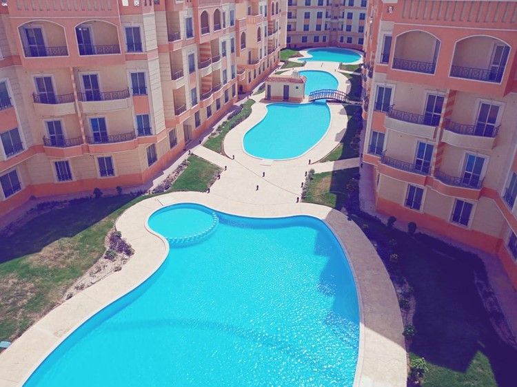 1+1 Apartment in Hurghada Egypt: Red Ruby Hurghada Complex El Ahyaa | Pools | 600m to the beach 