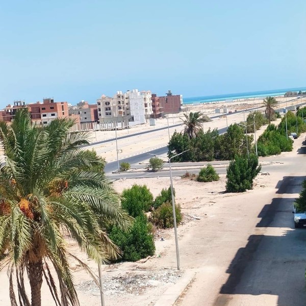 Apartment in Hurghada near the sea. Sea view 2BD apartment in Mubarak 11 area. No maintenance fees.